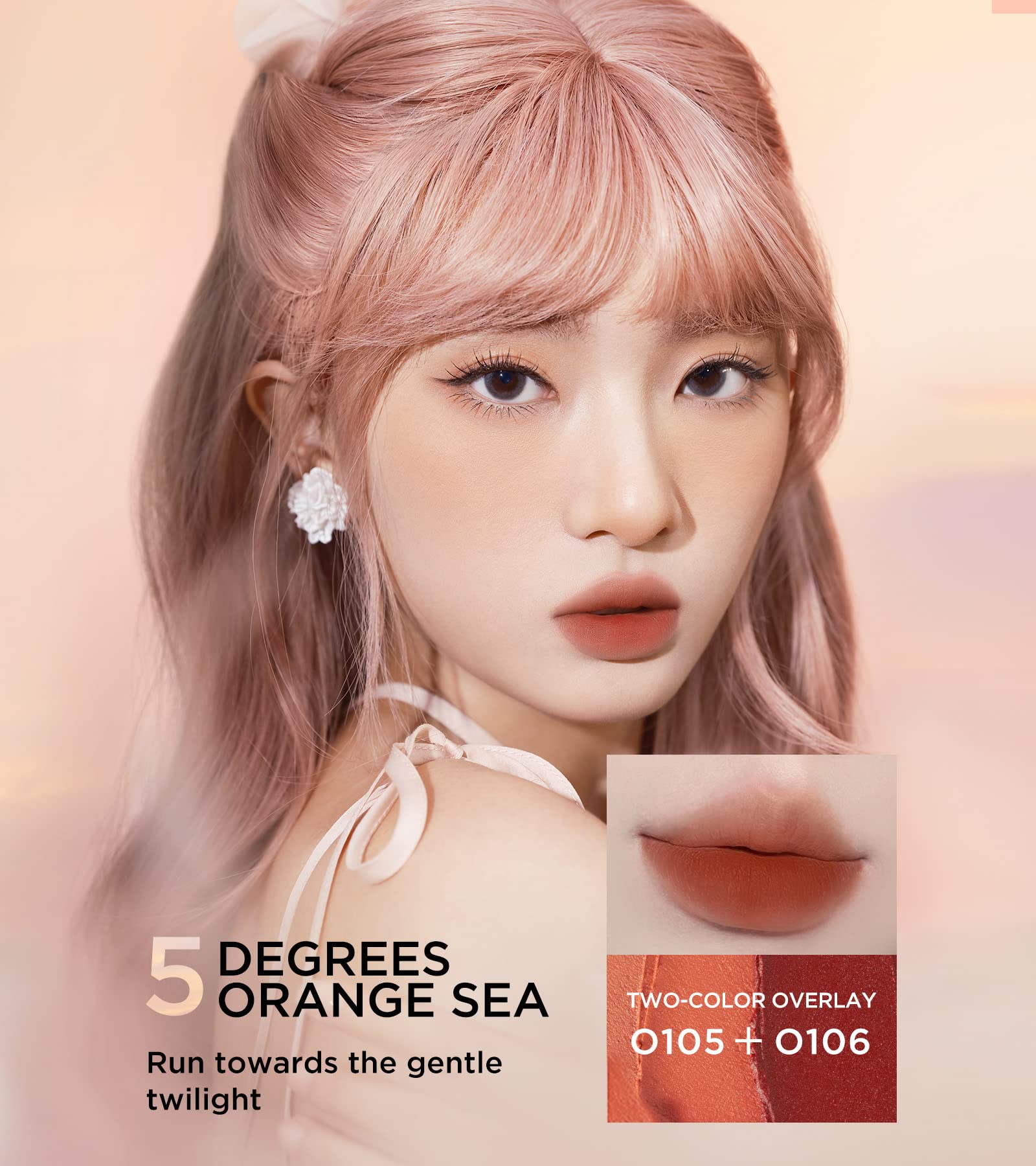 COLORKEY Colored Eggs Moist Velvet Mousse Matte Lip Mud T2933
