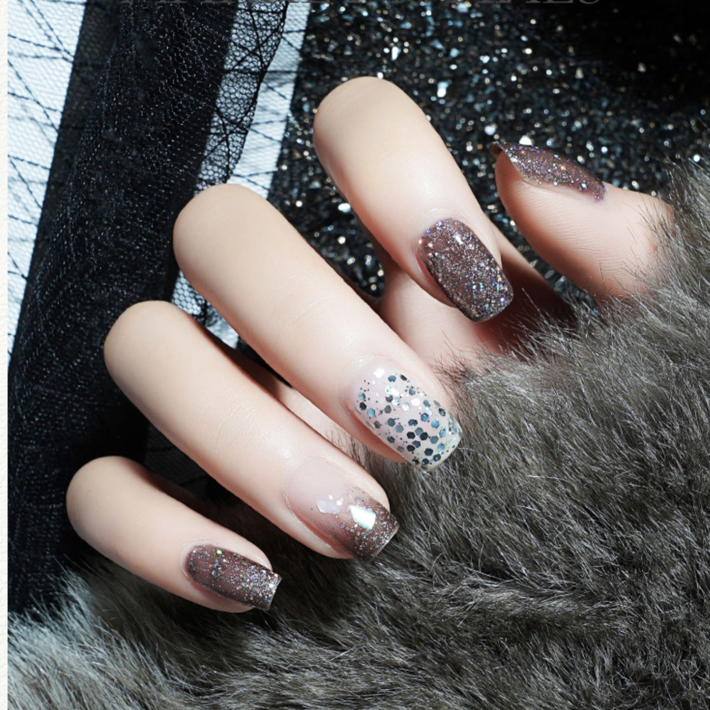 KellyKessa 15ml Professional Super Shiny Colorful Sequins Gel Polish T3170