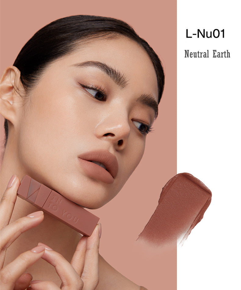 INTO YOU Printed Color Series Soft Mist Velvet Matte Lip Glaze T3211
