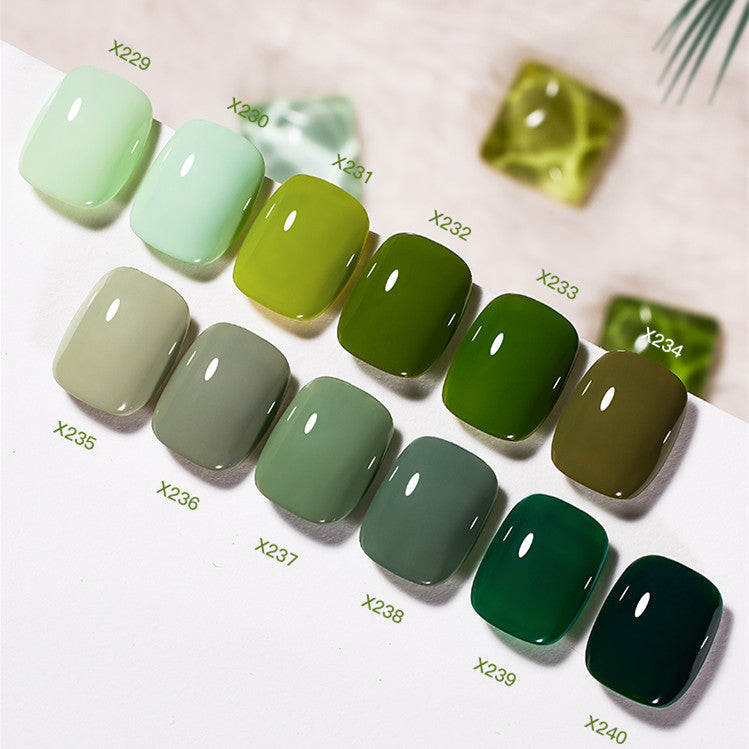 PERFECT COLOR 12ml Avocado Green Series Healthy Gel Polish T3208
