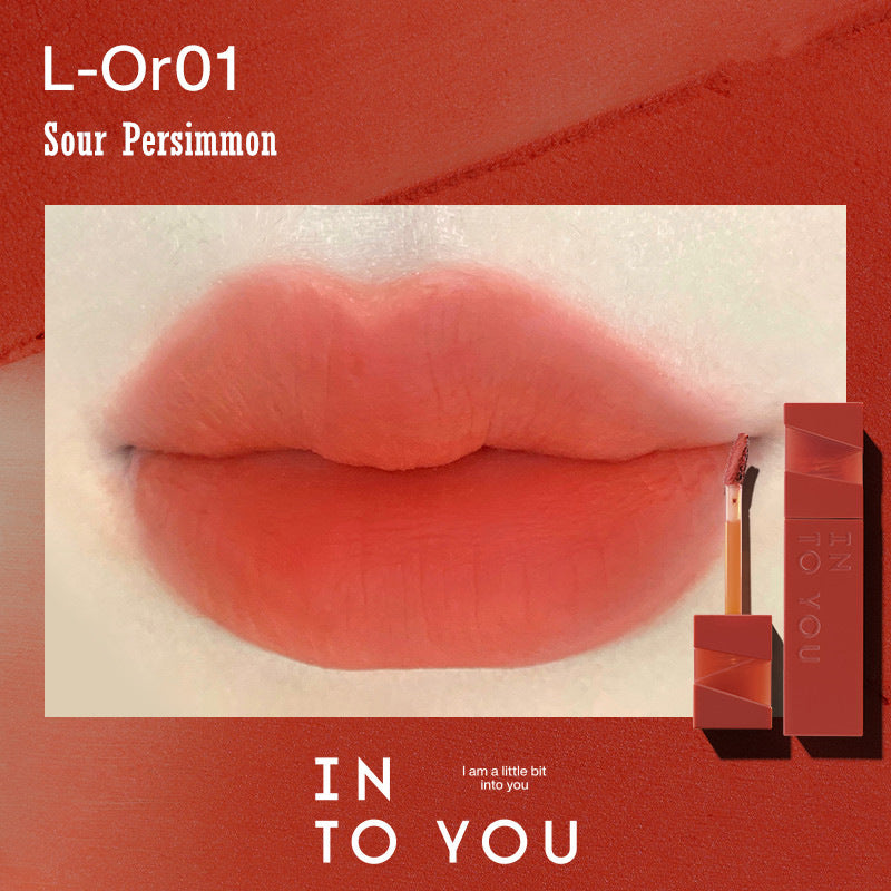 INTO YOU Printed Color Series Soft Mist Velvet Matte Lip Glaze T3211