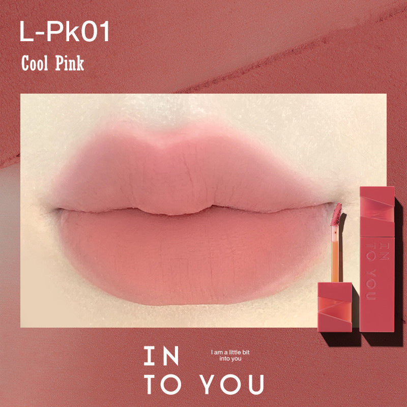 INTO YOU Printed Color Series Soft Mist Velvet Matte Lip Glaze T3211