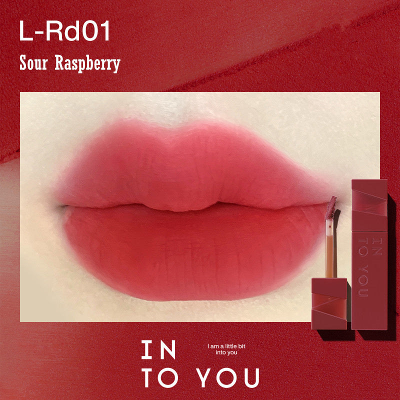 INTO YOU Printed Color Series Soft Mist Velvet Matte Lip Glaze T3211