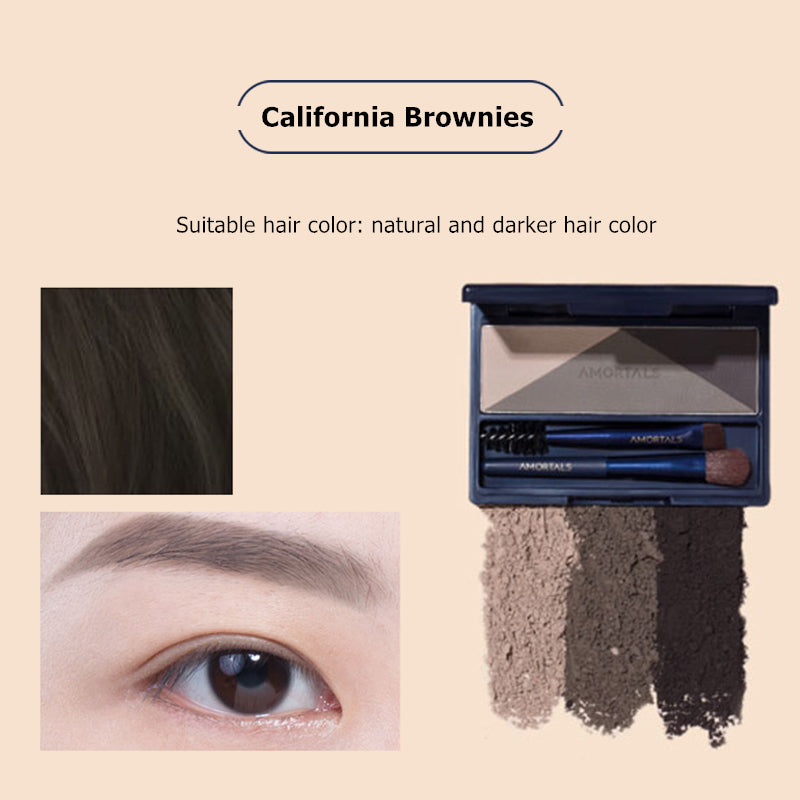 AMORTALS Mineral Waterproof Eyebrow Powder T2868