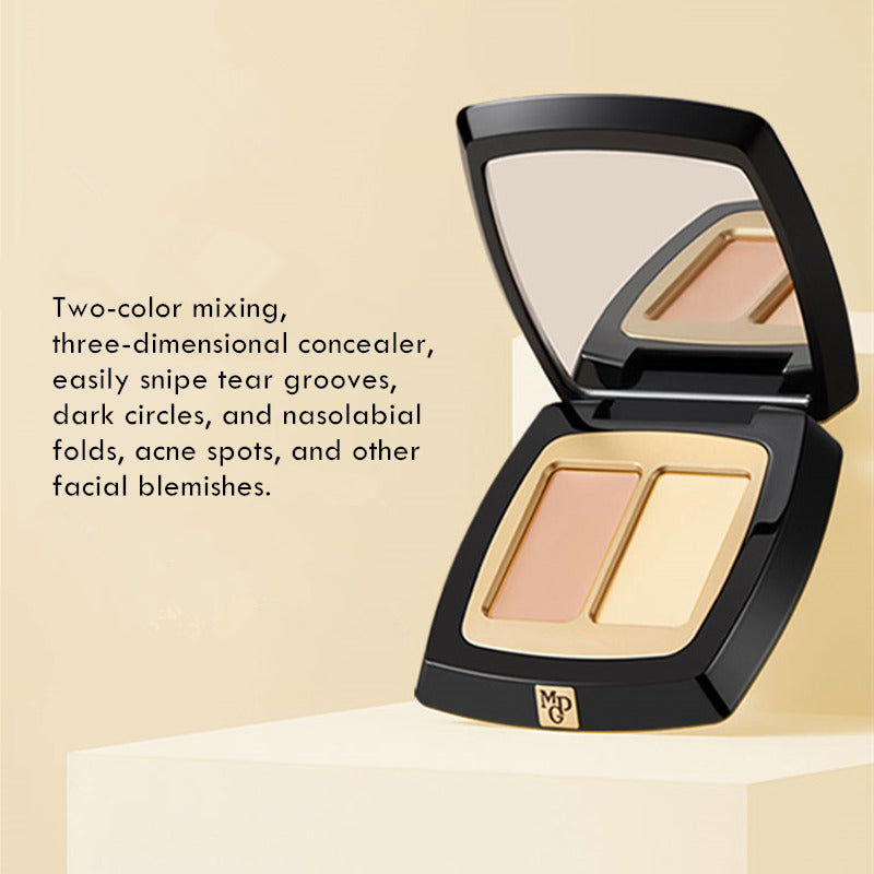 MAOGEPING Two-Color Flawless High Coverage Concealer Cream T3077