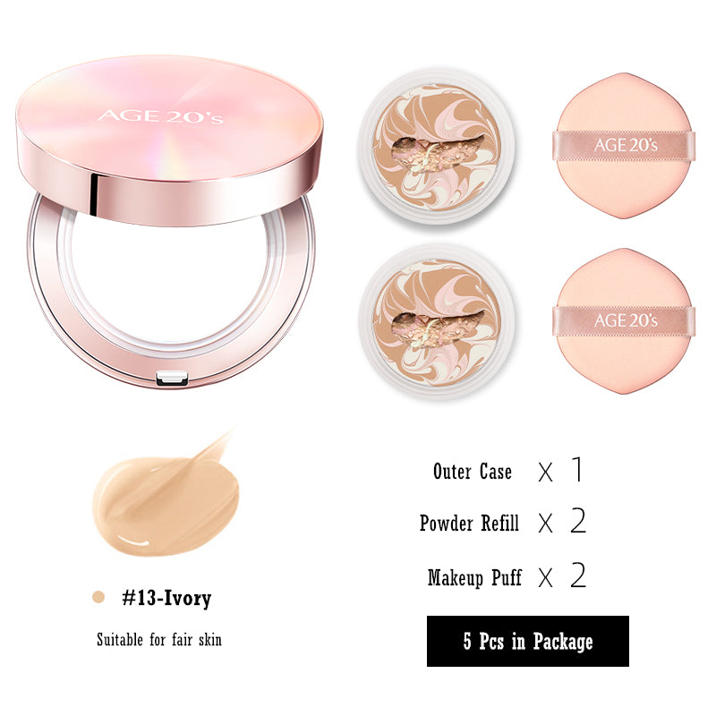AGE 20's Luminous Edition Full-Featured 3-Color Air Cushion Foundation T3013
