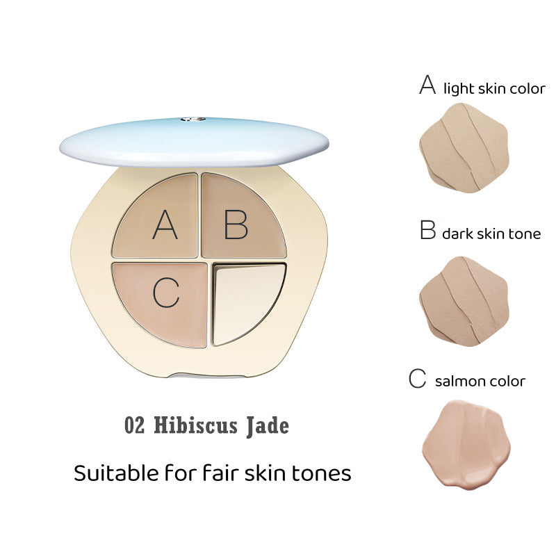 TIMAGE Tri-Color Flawless Correcting Concealer Palette T3123