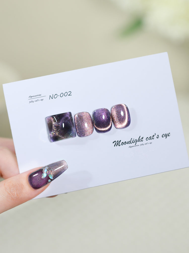 KaSi 15ml Healthy Moonlight Jewel Cat Eye Gel Nail Polish T2349