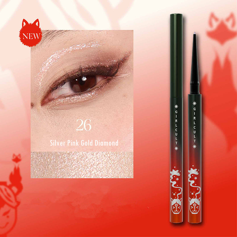 Girlcult Fox Series Light Change Chameleon Glitter Eyeliner & Eyeshadow Pen T3059