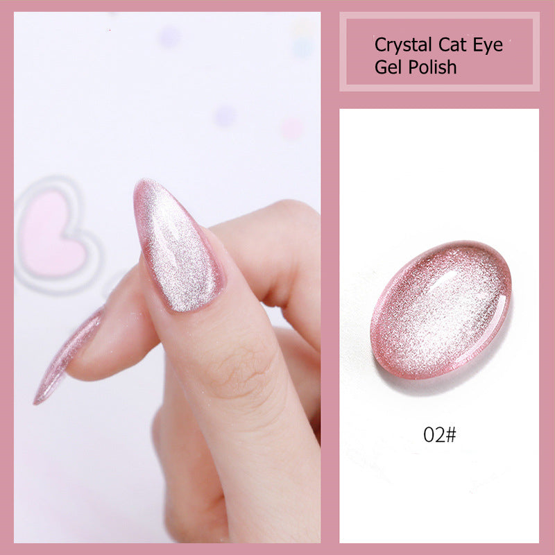 KaSi 15ml Healthy Crystal Cat Eye Gel Nail Polish T2357