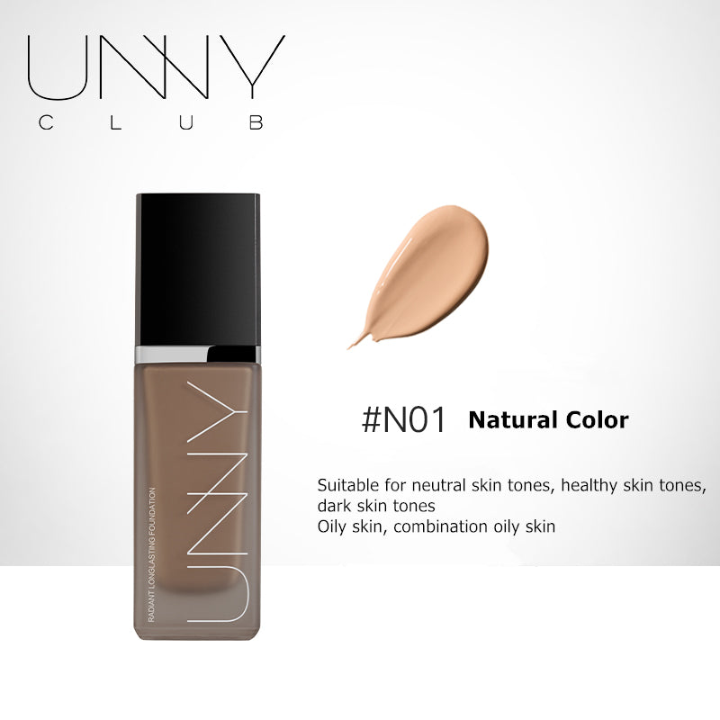 UNNY CLUB Concealer & Oil Control Liquid Foundation For Oily Skin T2903