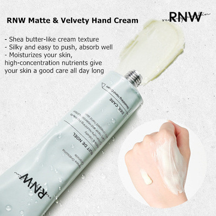 RNW Shea Butter Milk Watery Velvety Hand Cream T2851