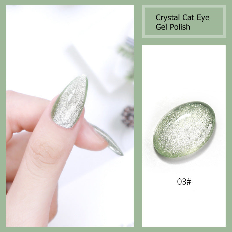 KaSi 15ml Healthy Crystal Cat Eye Gel Nail Polish T2357