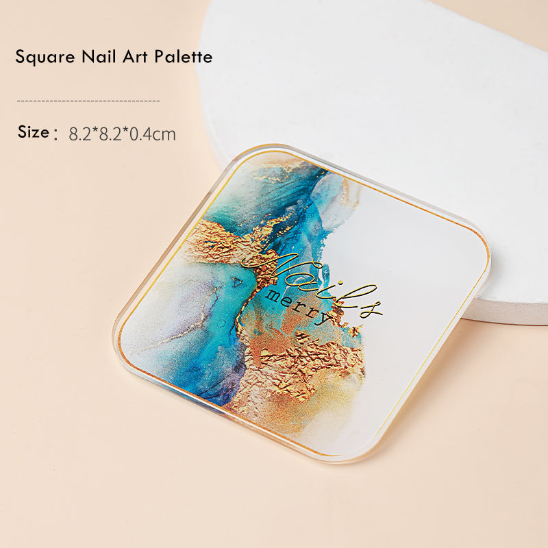 KaSi Resin Nail Art Palette For Blooming and Painting T2745