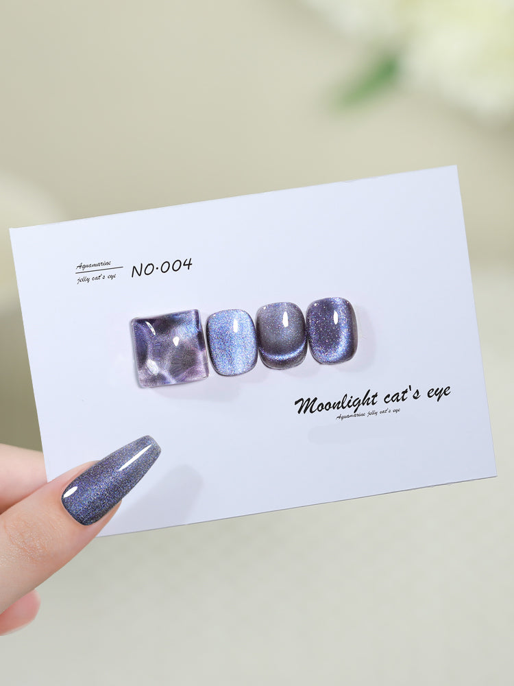 KaSi 15ml Healthy Moonlight Jewel Cat Eye Gel Nail Polish T2349
