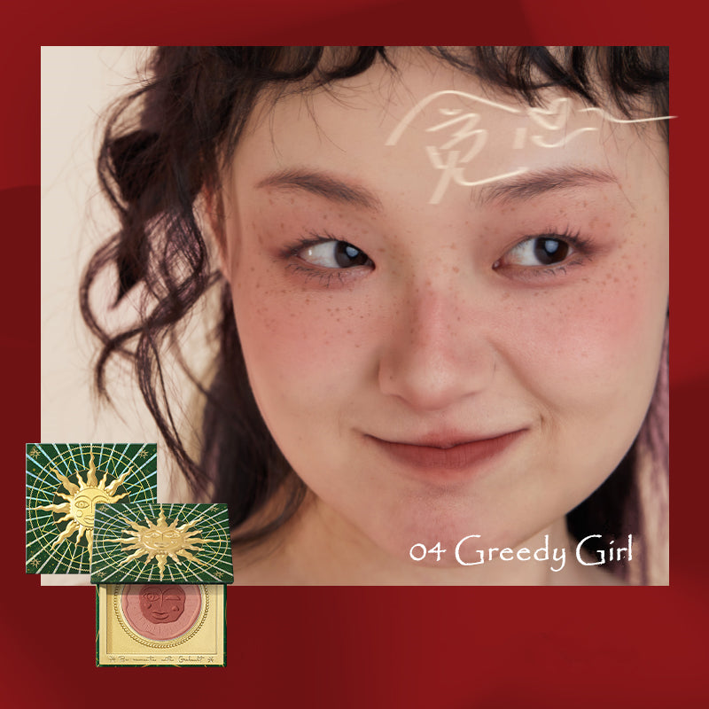 Girlcult Fuwa Series Ice Potato Mood Blusher Powder T3027