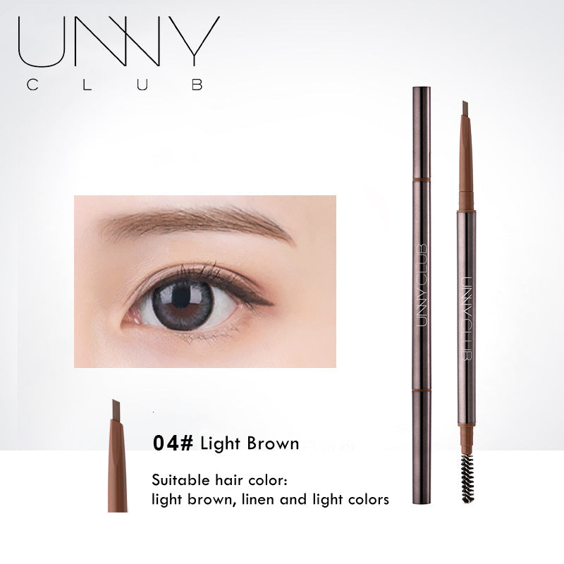 UNNY CLUB Double-head Auto-rotate Eyebrow Pencil T2460