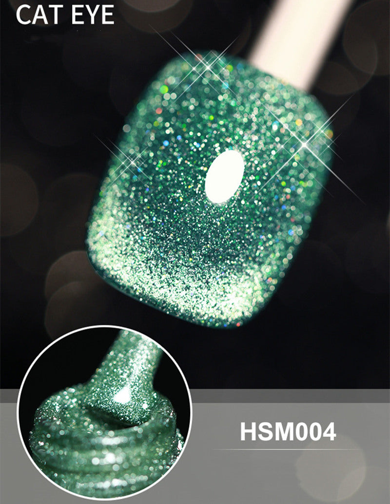 طلاء جل عيون القطة الهولوغرافي هيلثي جالاكسي من كاسي، 15 مل، T2631
