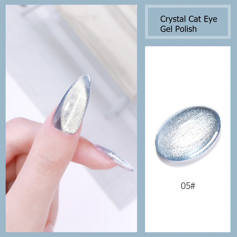 KaSi 15ml Healthy Crystal Cat Eye Gel Nail Polish T2357