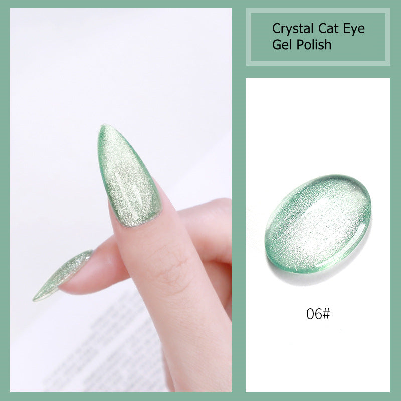 KaSi 15ml Healthy Crystal Cat Eye Gel Nail Polish T2357