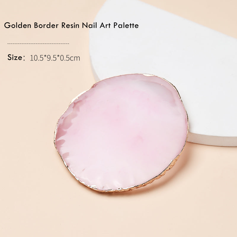 KaSi Resin Nail Art Palette For Blooming and Painting T2745
