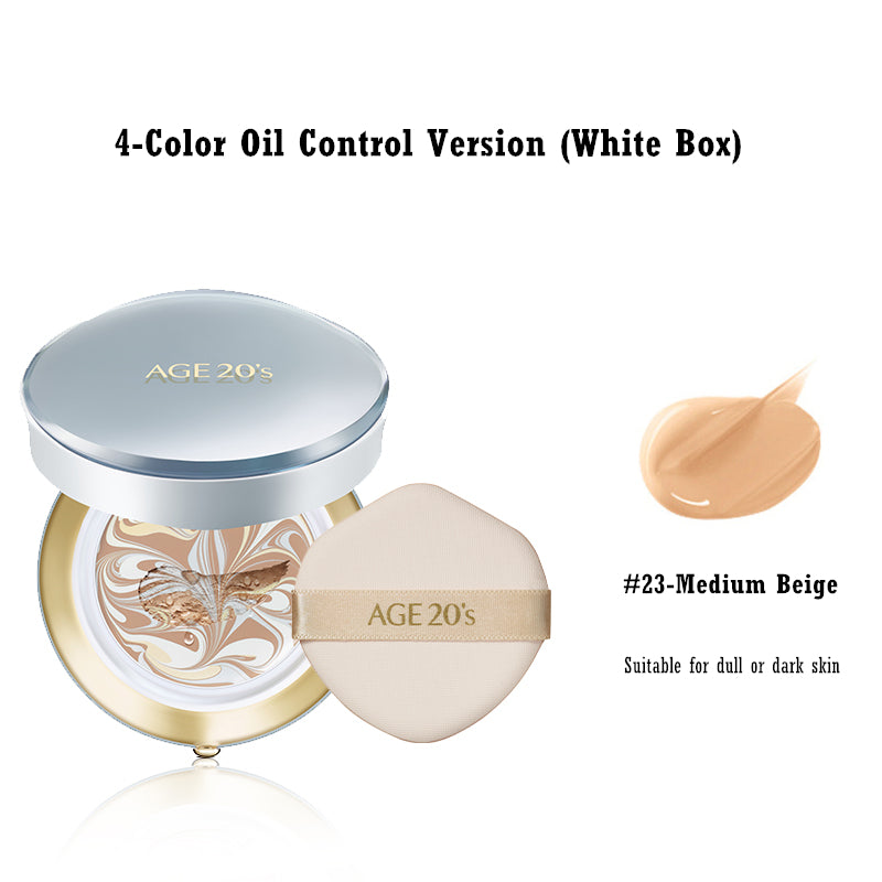 AGE 20's Signature 4-Color Moist Concealer & Oil Control Air Cushion Foundation T3012