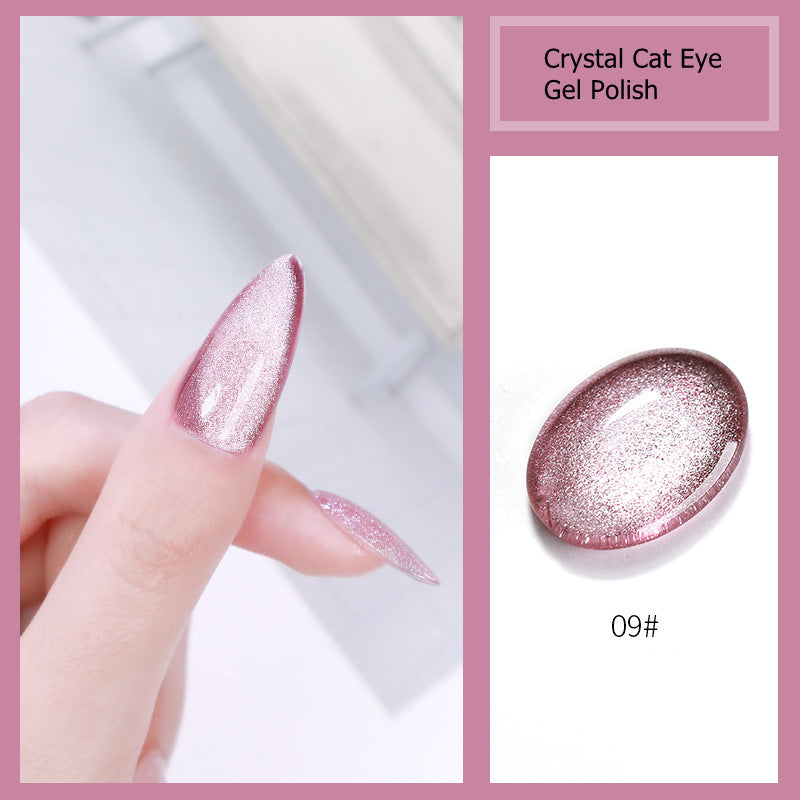 KaSi 15ml Healthy Crystal Cat Eye Gel Nail Polish T2357