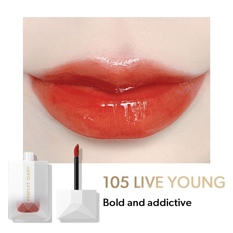 ビートリップハローディアスマイル Perfect Diary ReadMe Rippled High Shine Lip Gloss T2799