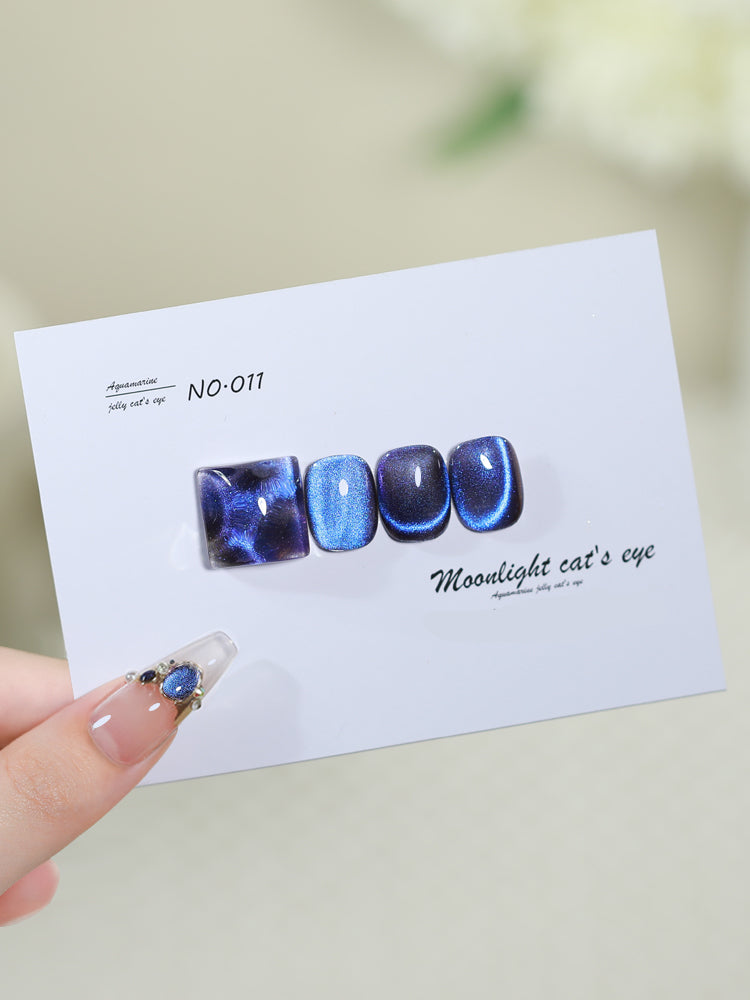 KaSi 15ml Healthy Moonlight Jewel Cat Eye Gel Nail Polish T2349