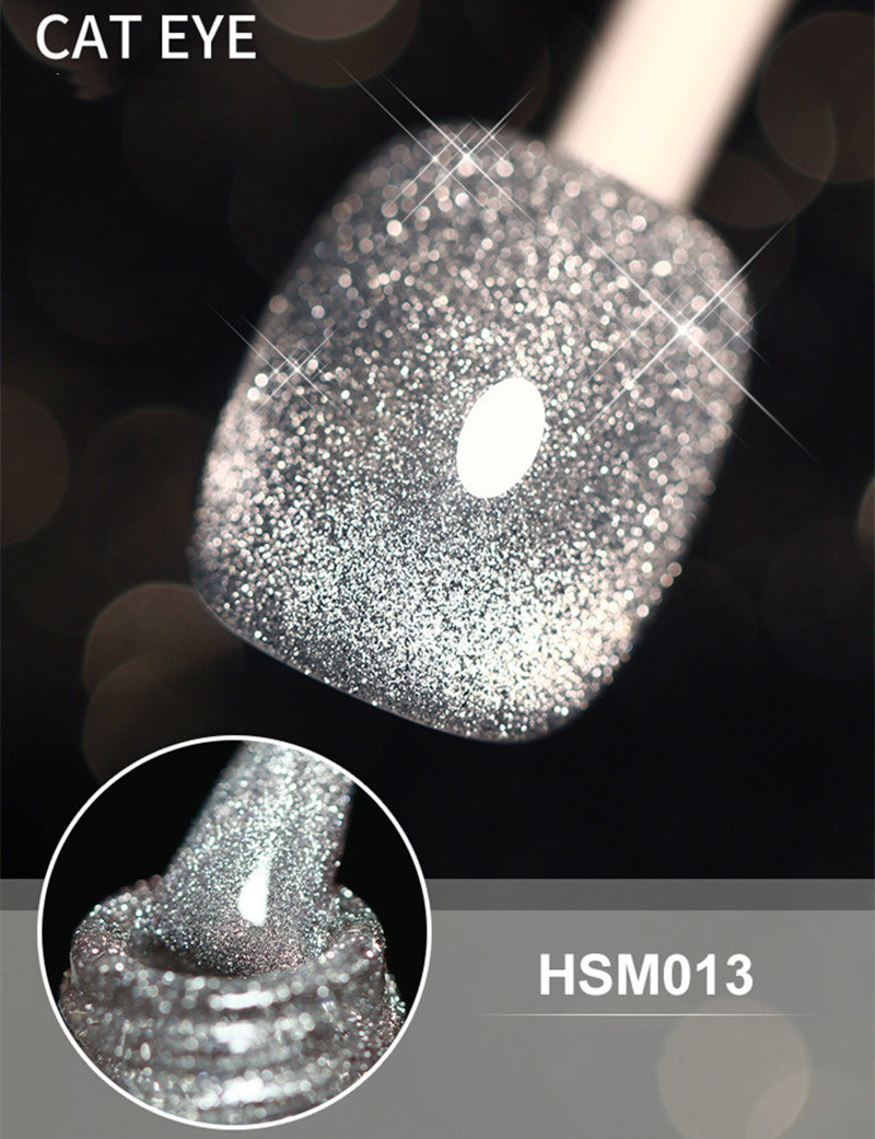KaSi 15ml Healthy Galaxy Holographic Cat Eye Gel Polish T2631