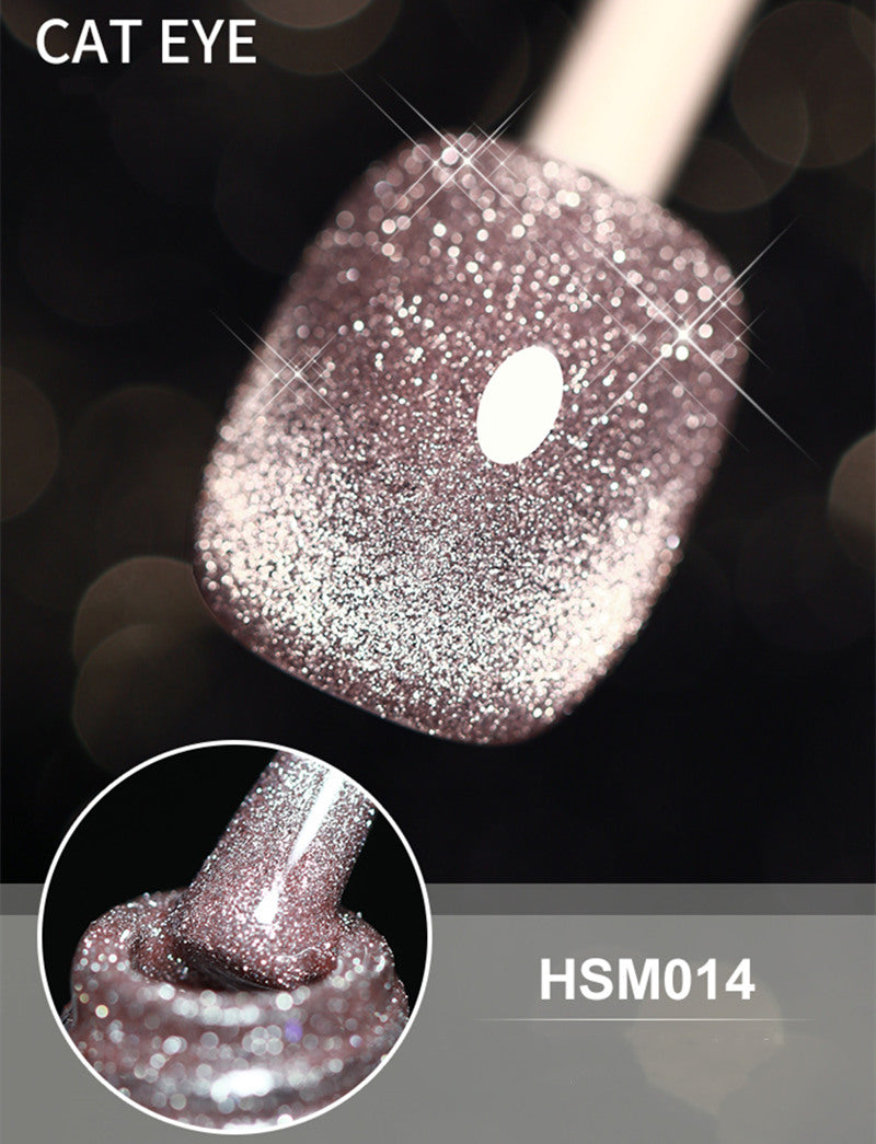 KaSi 15ml Healthy Galaxy Holographic Cat Eye Gel Polish T2631