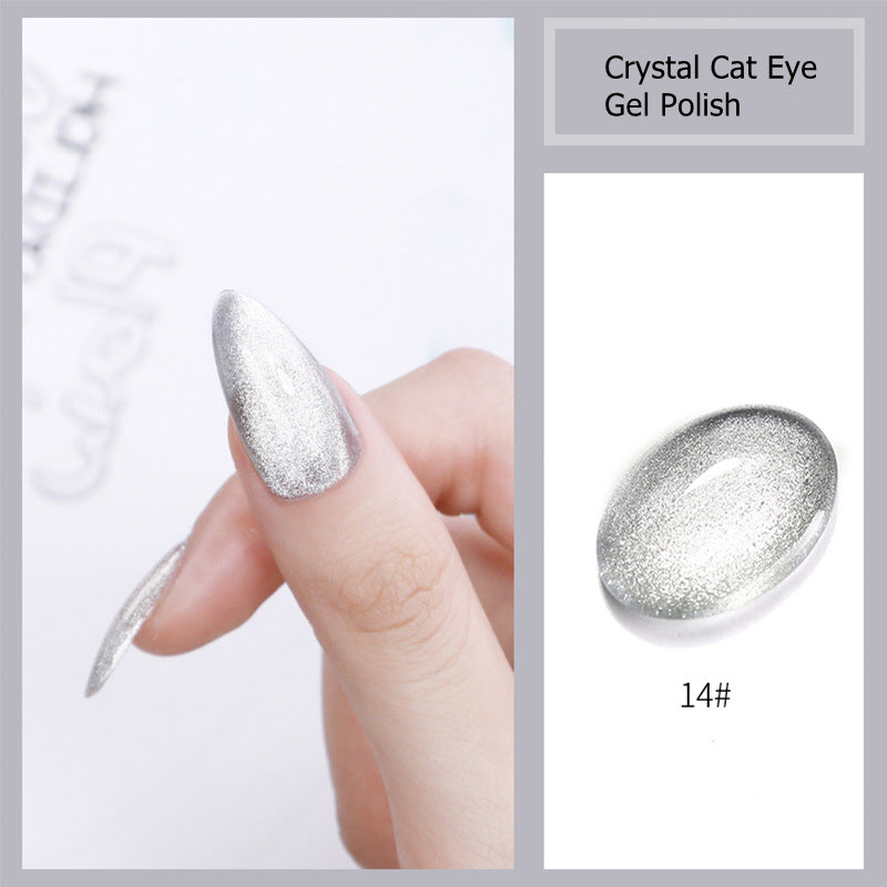 KaSi 15ml Healthy Crystal Cat Eye Gel Nail Polish T2357