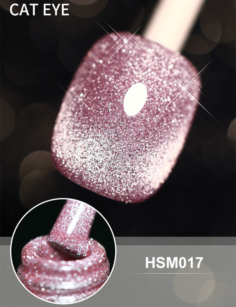 KaSi 15ml Healthy Galaxy Holographic Cat Eye Gel Polish T2631