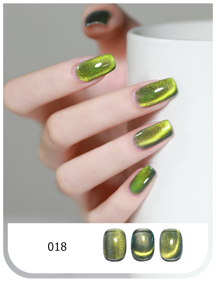 KaSi 15ml Healthy Moonlight Jewel Cat Eye Gel Nail Polish T2349