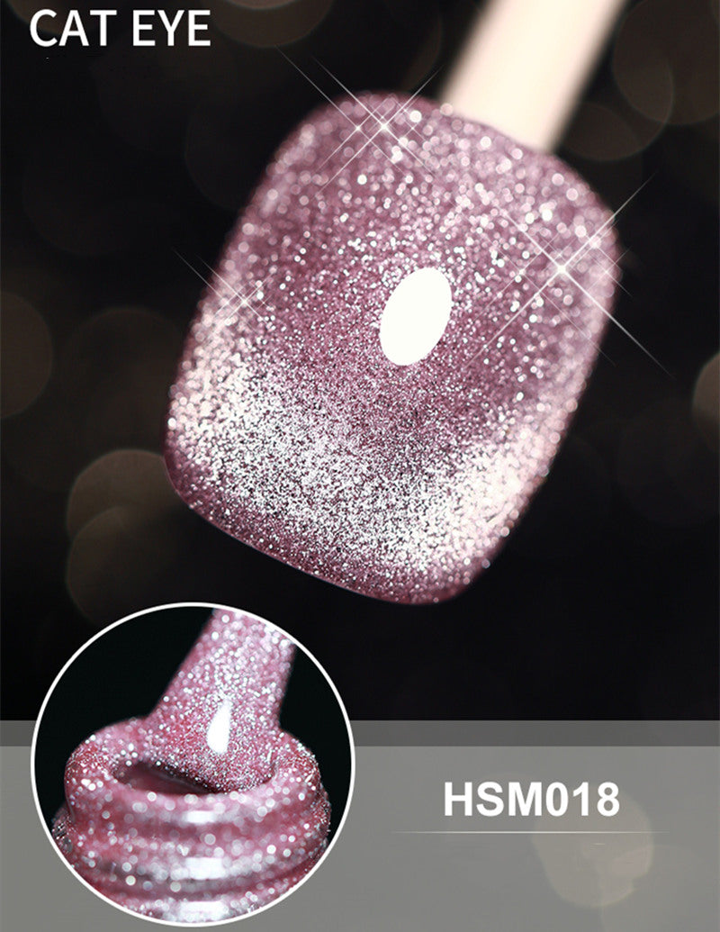 KaSi 15ml Healthy Galaxy Holographic Cat Eye Gel Polish T2631