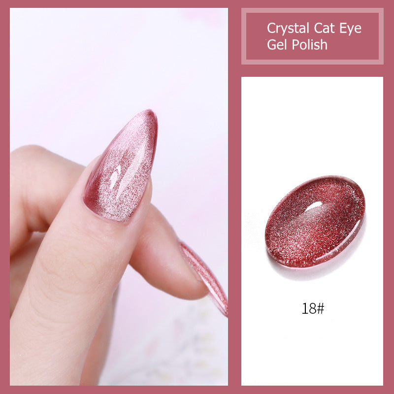 KaSi 15ml Healthy Crystal Cat Eye Gel Nail Polish T2357