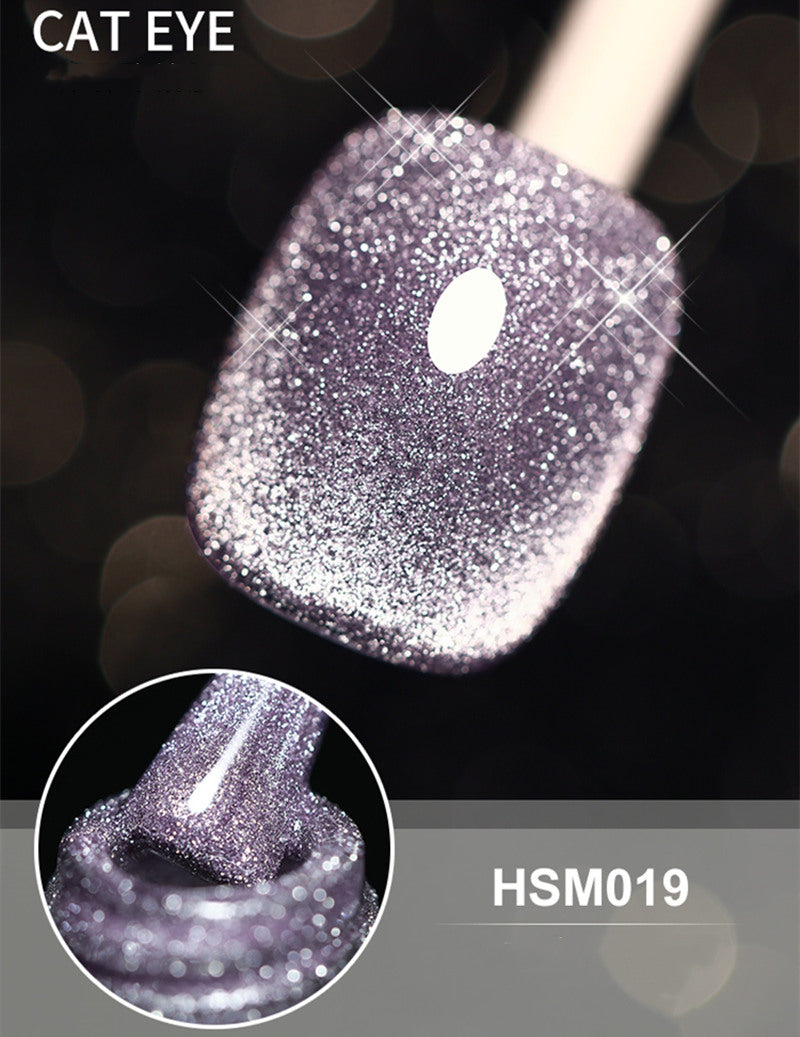 طلاء جل عيون القطة الهولوغرافي هيلثي جالاكسي من كاسي، 15 مل، T2631