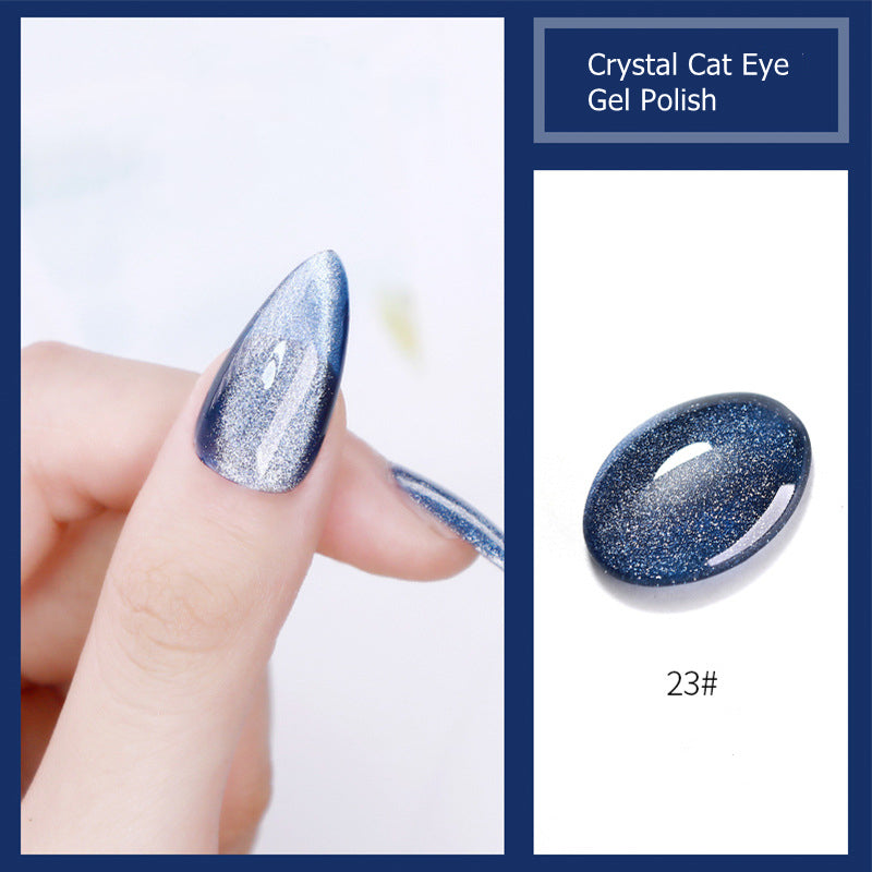 KaSi 15ml Healthy Crystal Cat Eye Gel Nail Polish T2357