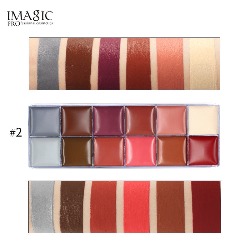 IMAGIC 12 Colors Flash Tattoo Face Body Paint T1911
