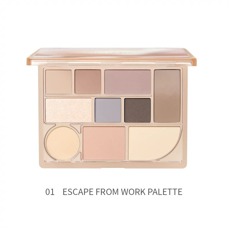 JUDYDOLL 10 Color All-In-One Makeup Eyeshadow Palette T2984