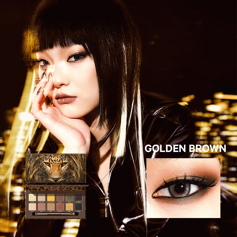 Perfect Diary X Discovery Leopard Awakening Eyeshadow Palette Cruelty-free T3022