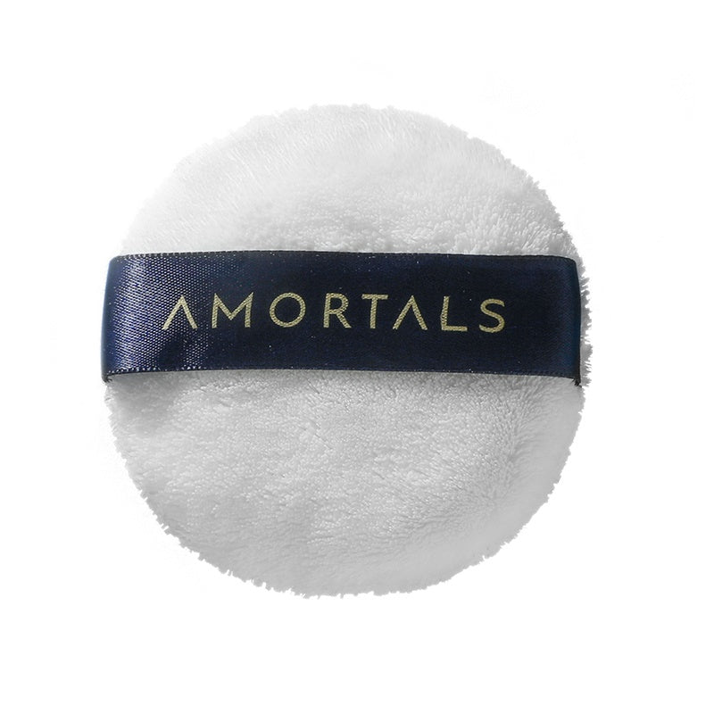 AMORTALS 2 Pcs Velvet Nude Skin Loose Powder Puff Set T2534