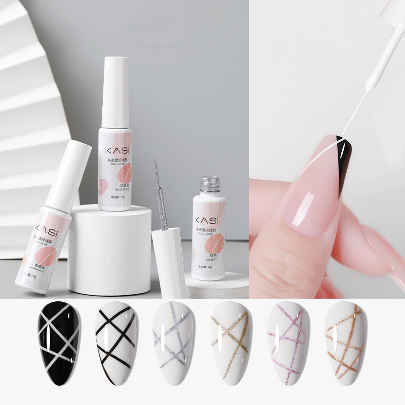 KaSi 10g Metallic Painting Gel Polish For Nail Art Design T2743