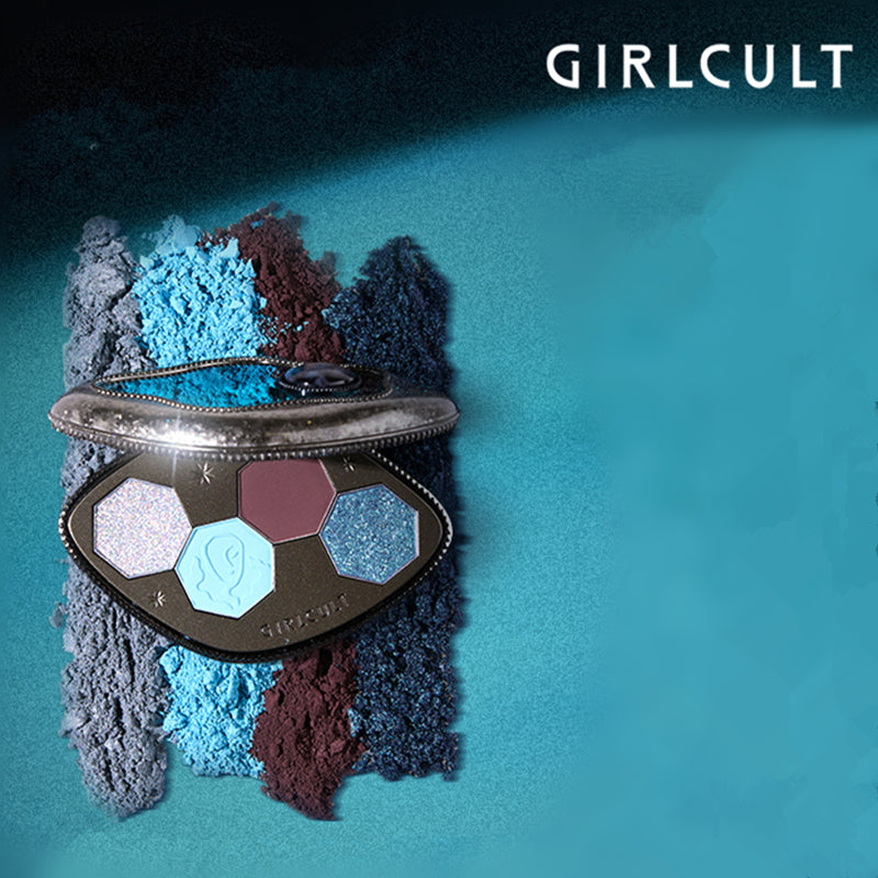 Girlcult SCI-FI MYTHOLOGY Series Holographic Eyeshadow Palette T3057
