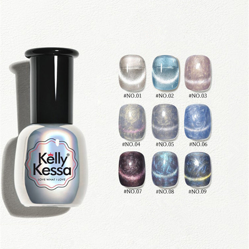 KellyKessa 15ml Professional Dreamy Thread Cat Eye Gel Polish T3169