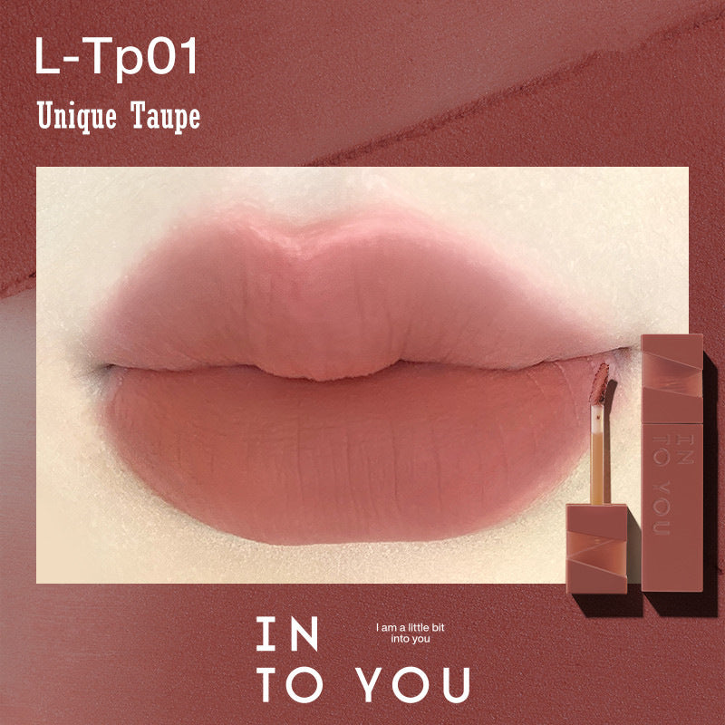 INTO YOU Printed Color Series Soft Mist Velvet Matte Lip Glaze T3211