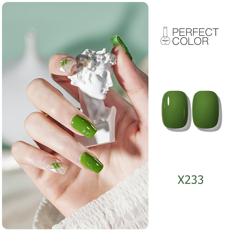 PERFECT COLOR 12ml Avocado Green Series Healthy Gel Polish T3208