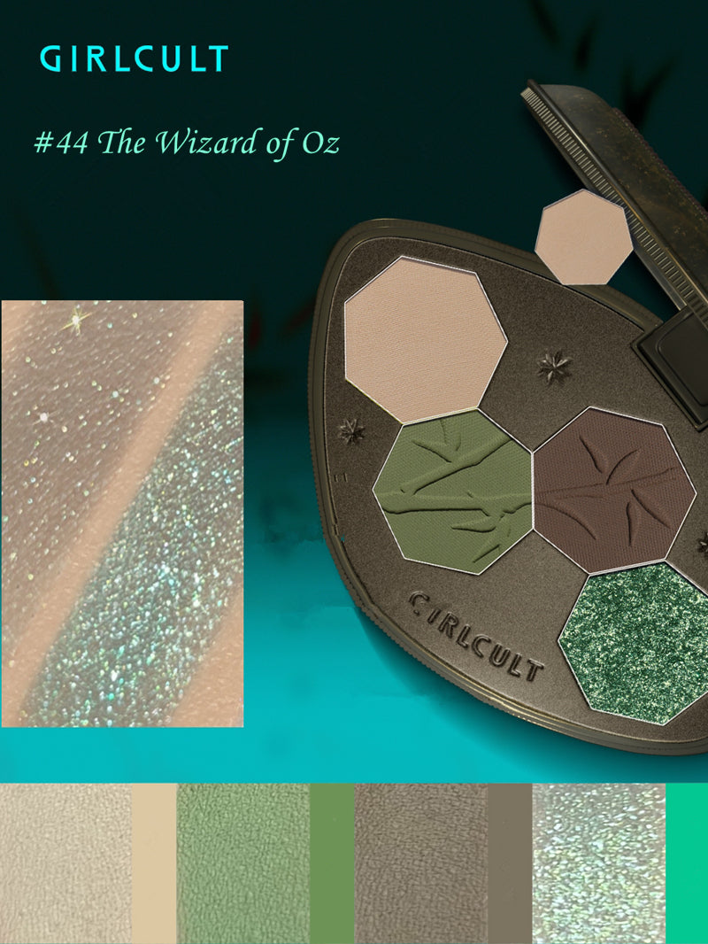 Girlcult SCI-FI MYTHOLOGY Series Holographic Eyeshadow Palette T3057