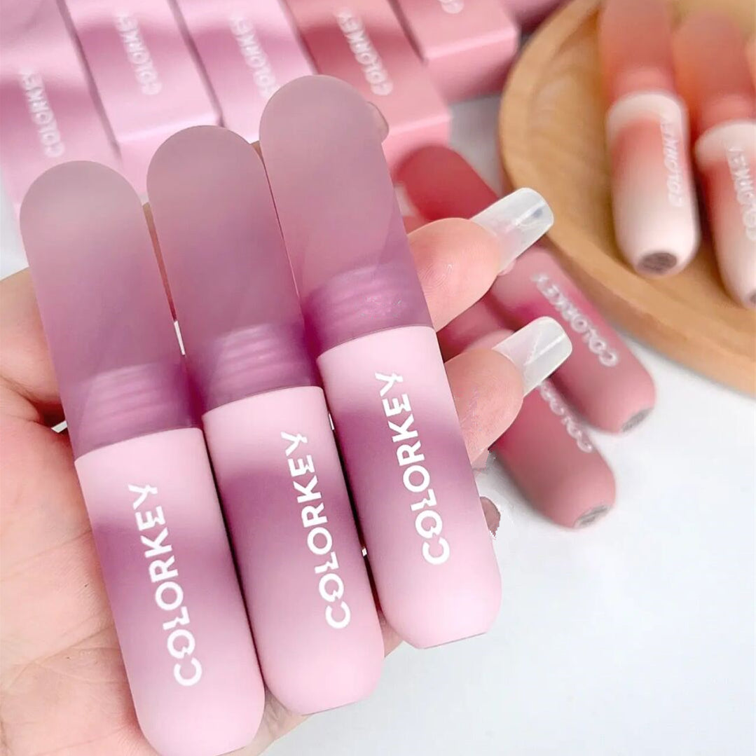 COLORKEY Colored Eggs Moist Velvet Mousse Matte Lip Mud T2933