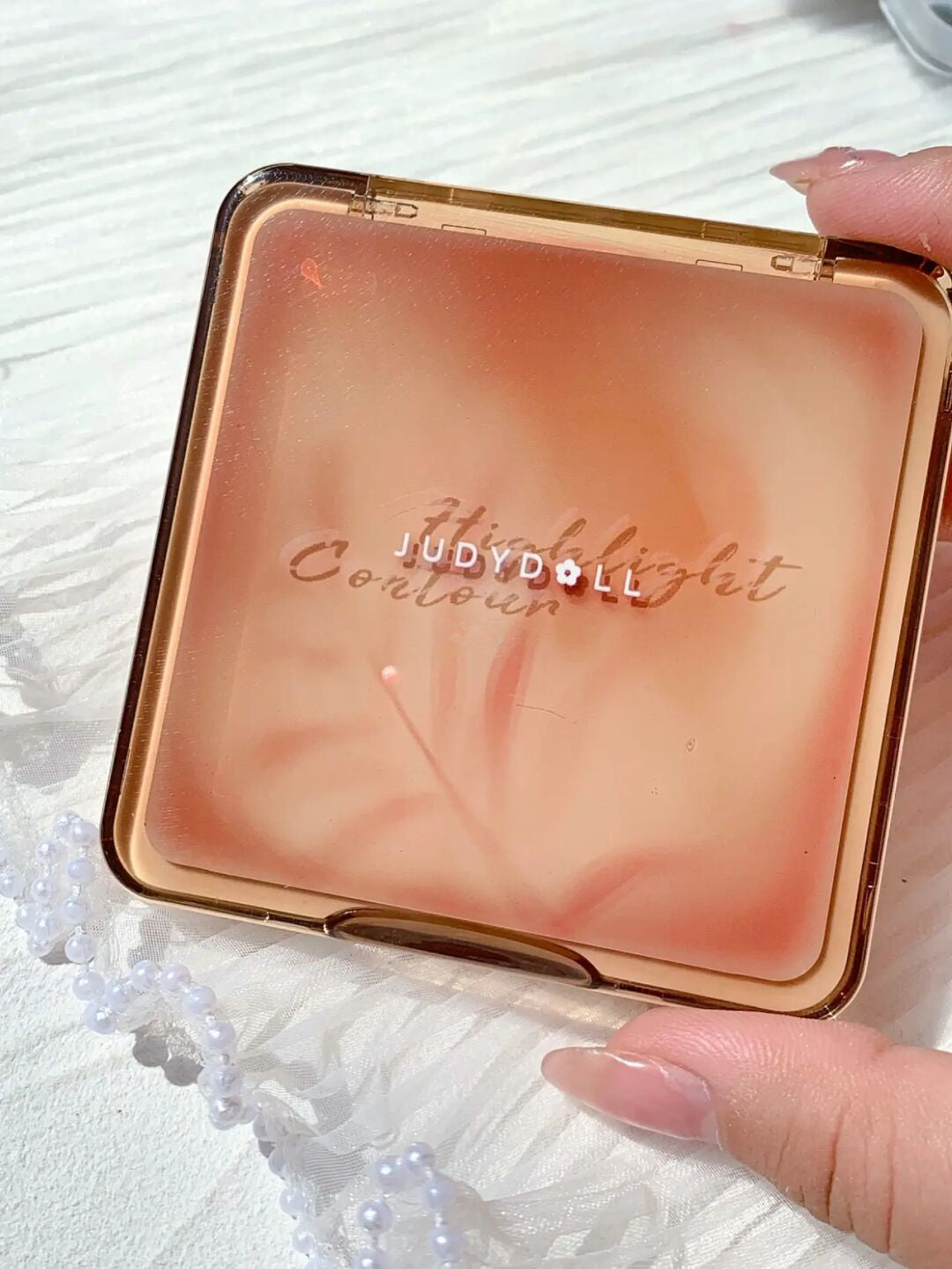 JUDYDOLL Highlighter & Matte Nose Face Contour Palette T2804